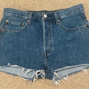 Levi's Classic Blue Jean Shorts